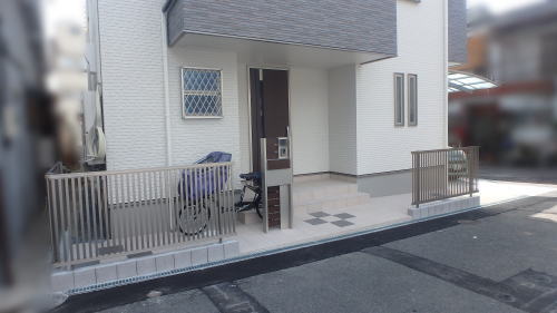 寝屋川市W様邸 新築外構工事完了
