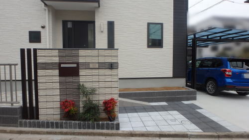 大阪府高槻市I様邸 門まわり