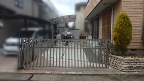 大阪府高槻市N様邸 外構リフォーム工事完了後