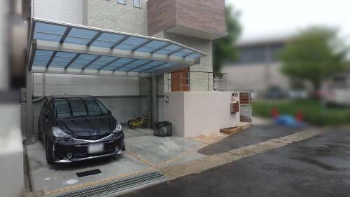 大阪府池田市 新築外構工事