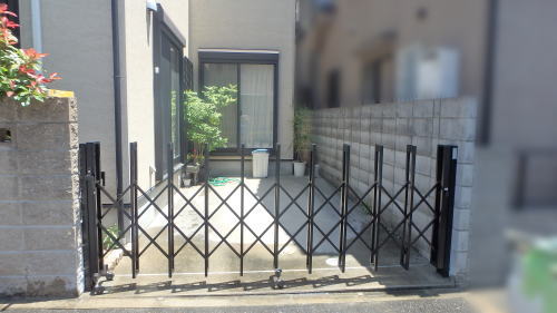 大阪府高槻市 伸縮門扉取替工事後