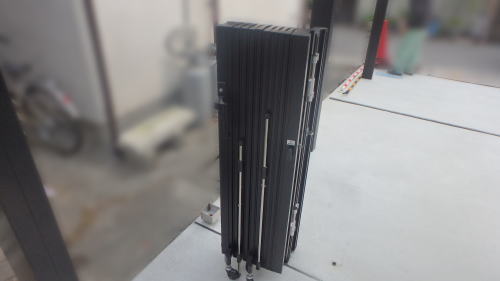 大阪府守口市新築外構 アルシャインIIL型Aタイプ30S/ブラック(LIXIL)