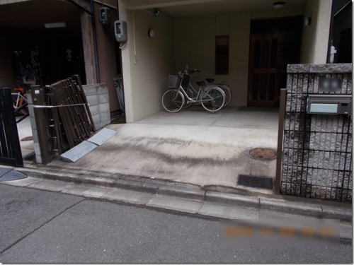 大阪府高槻市S様邸 伸縮門扉取替前