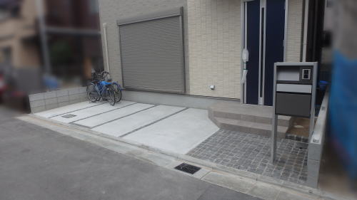 大阪府茨木市I様邸 新築外構工事
