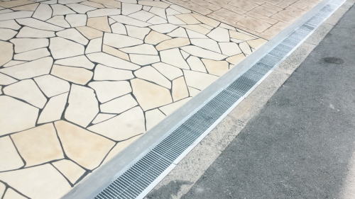 大阪市新築外構 スチールグレーチングWUCS-X18-519(片岡産業)