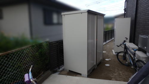 大阪府高槻市A様邸 物置移動後