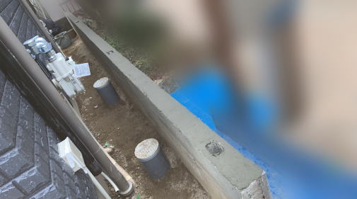 大阪寝屋川 側溝補修