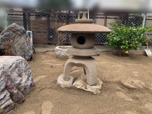 大阪高槻 お庭工事