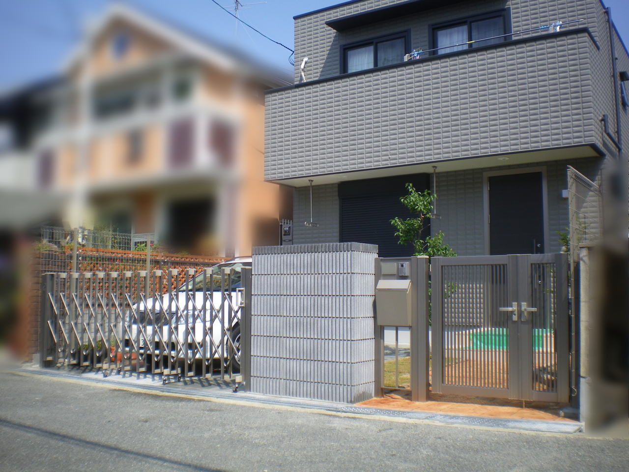 吹田市T様邸　新築外構工事図面