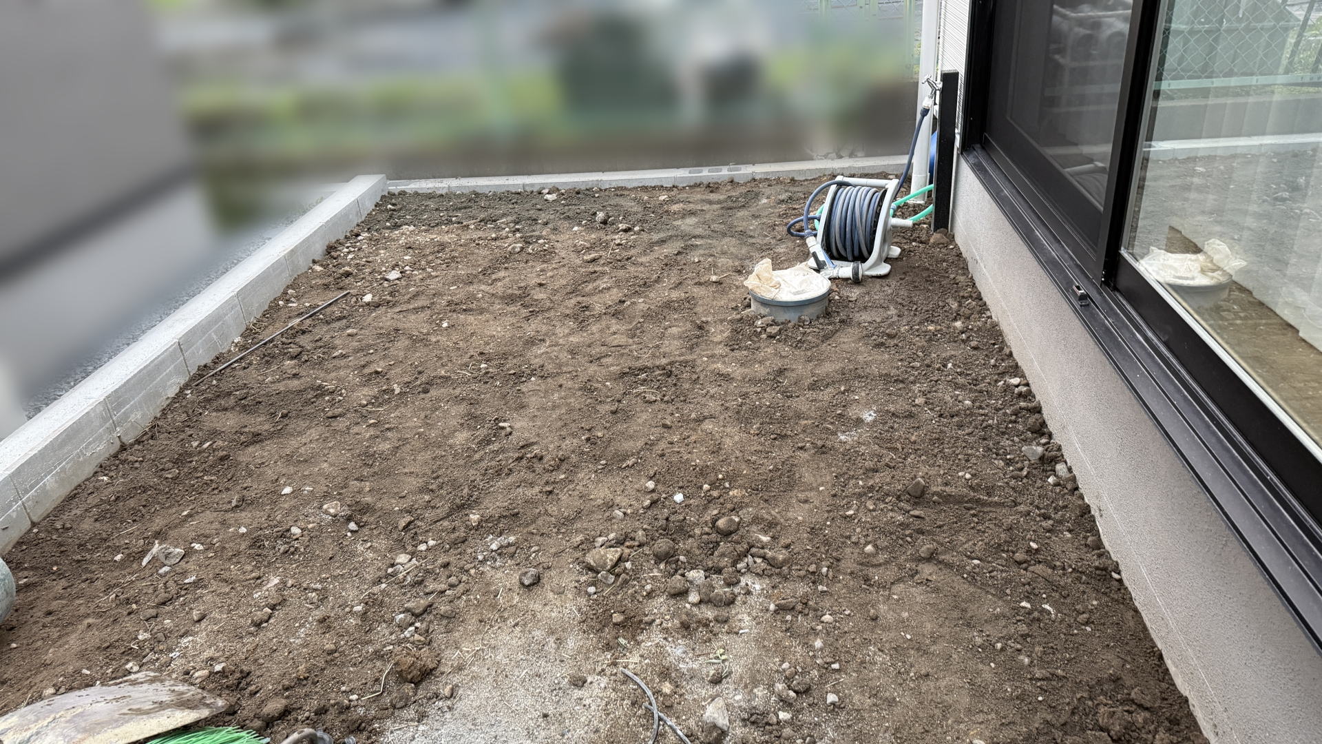 高槻市S様邸 ガレージ 掘削