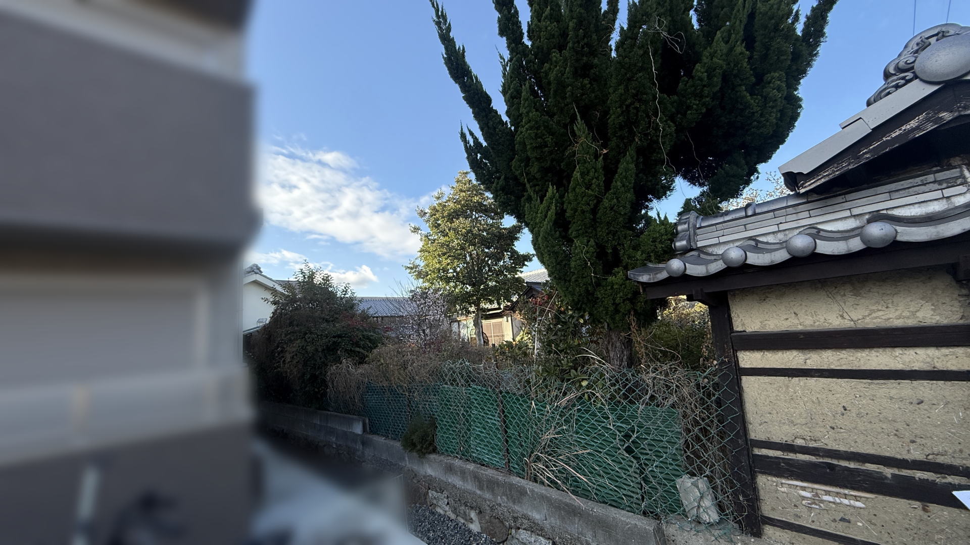 高槻市U様邸 フェンス新設リフォーム工事前