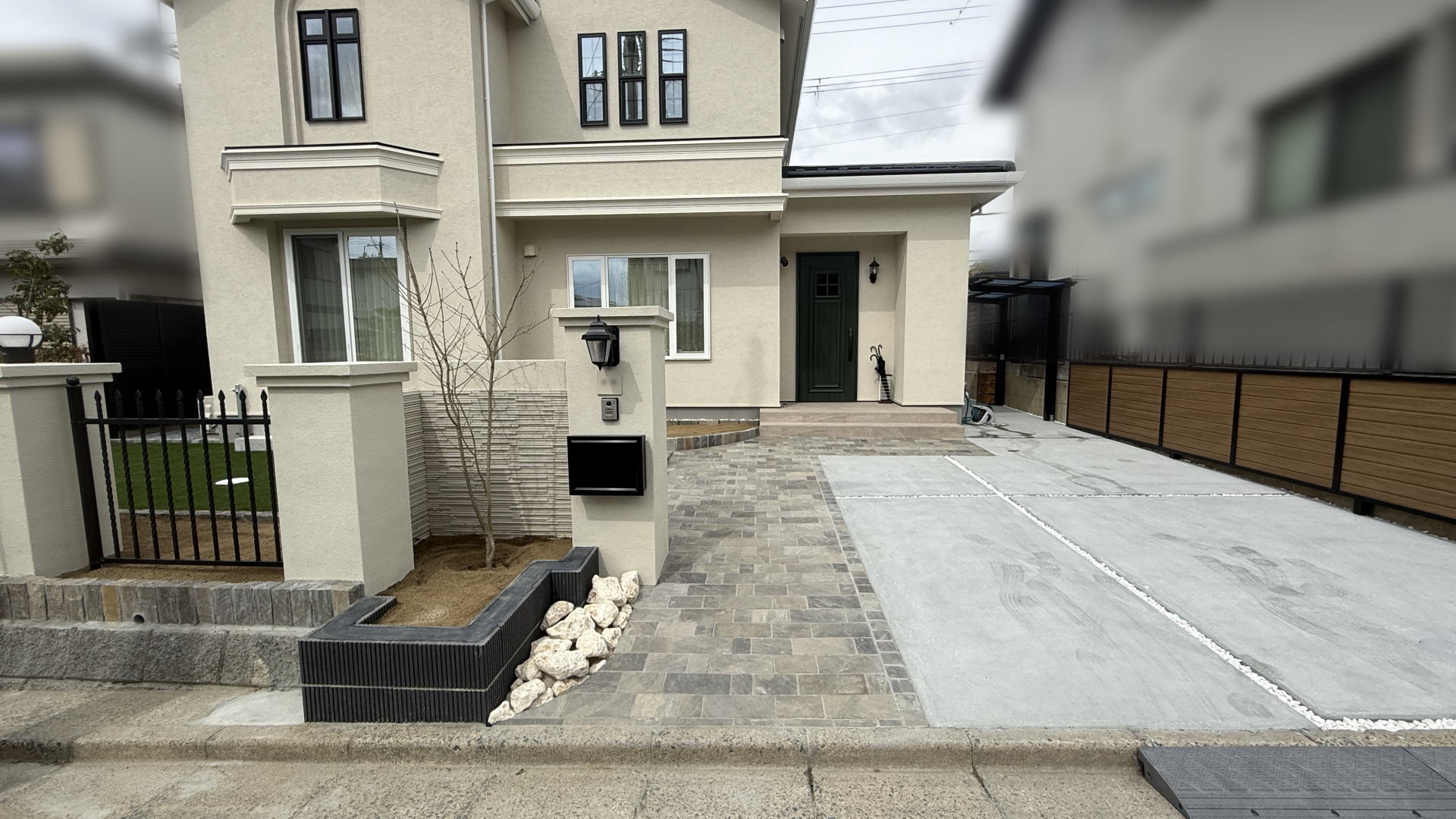 高槻市K様邸 アプローチ